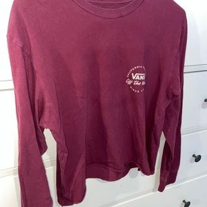 Cropped oversized vans t shirt